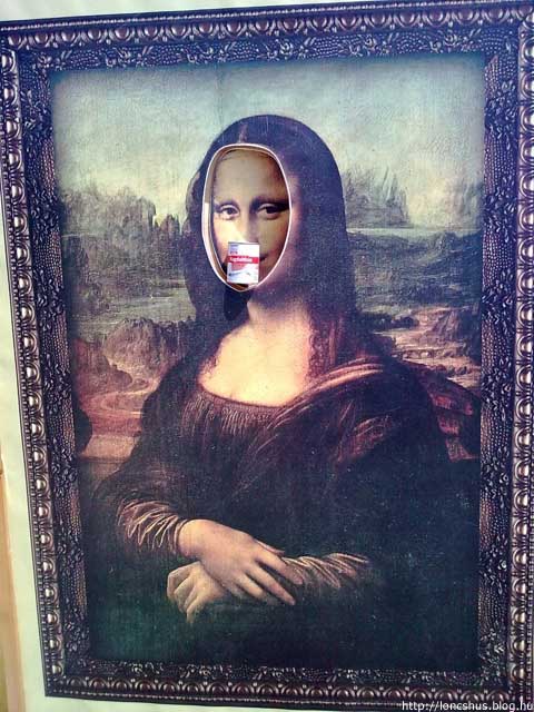 Löncshús a Mona Lisával